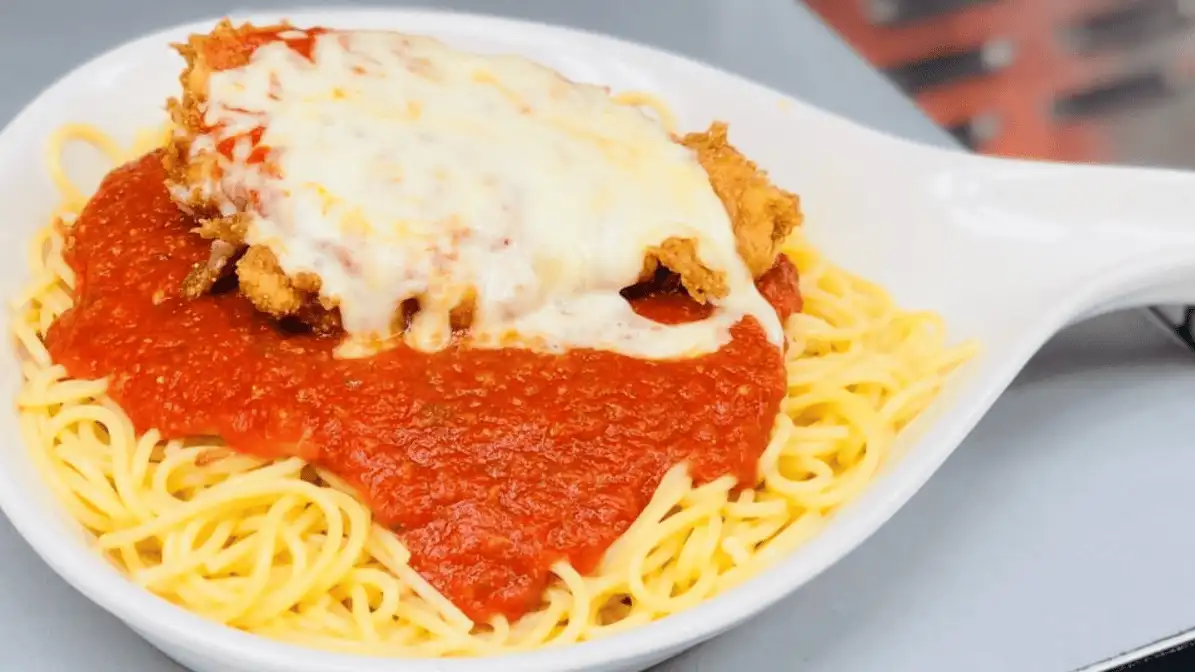 Chicken Parmigiana.
