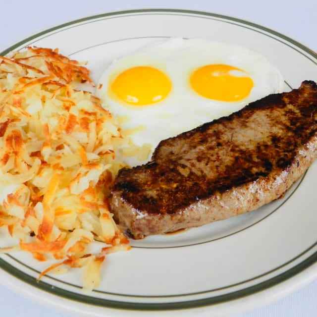 Top Sirloin Strip Steak.