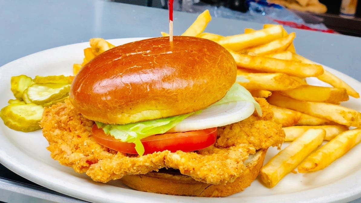 Hand-Breaded Pork Tenderloin.