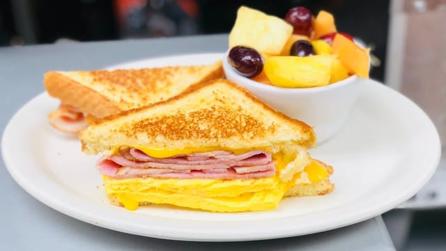 Texas Breakfast Sandwich.