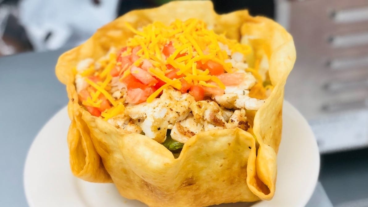 Chicken Taco Salad.