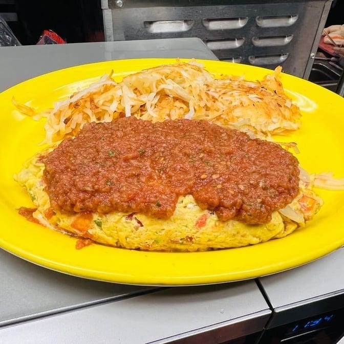 Mexican Omelet.