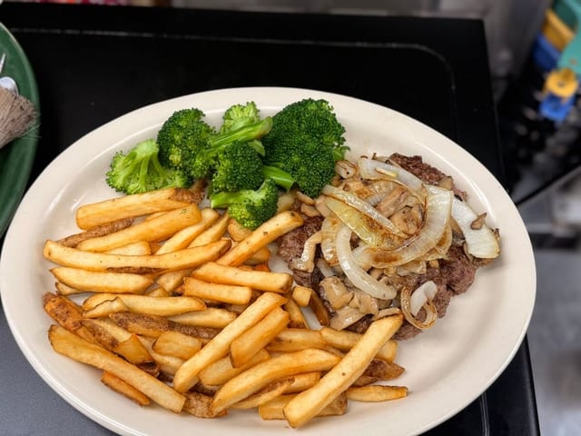 Chopped Steak.