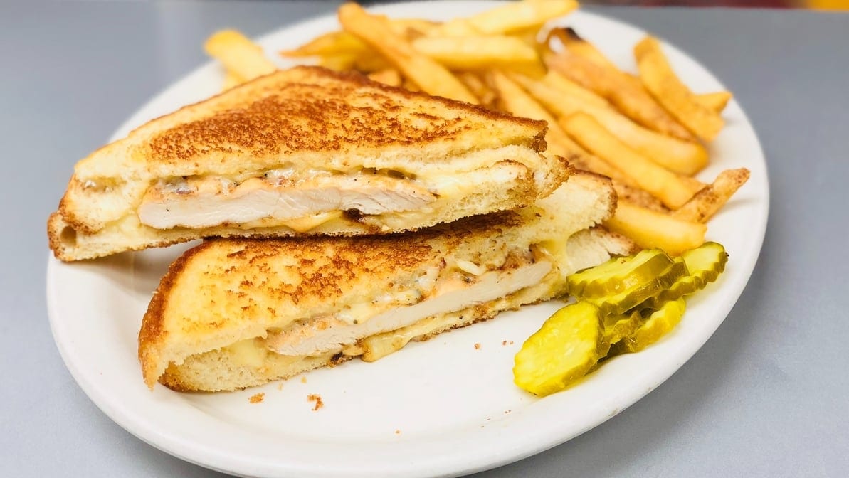 Chicken Breast Melt.