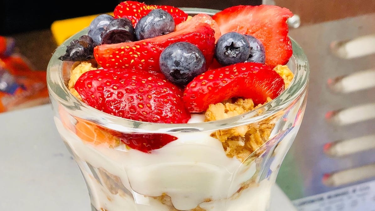 Yogurt & Granola Parfait.