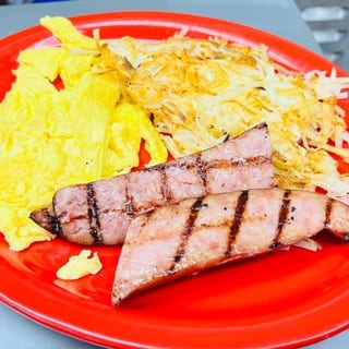 Smoked Sausage & Eggs