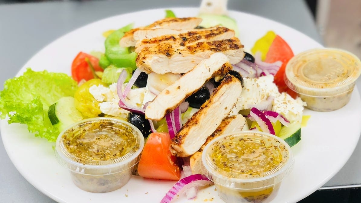 Greek Athenian Salad.