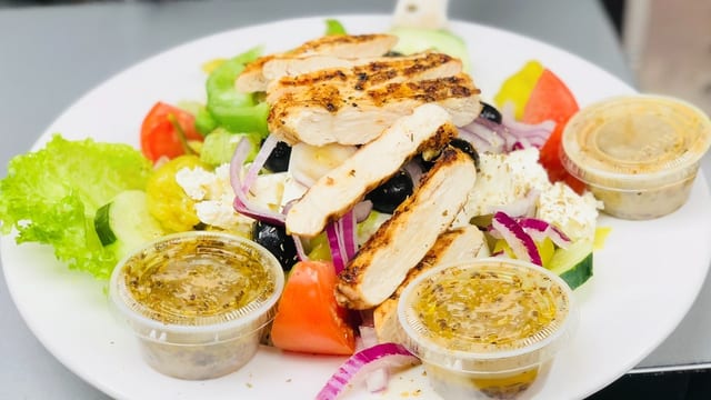 Greek Athenian Salad.
