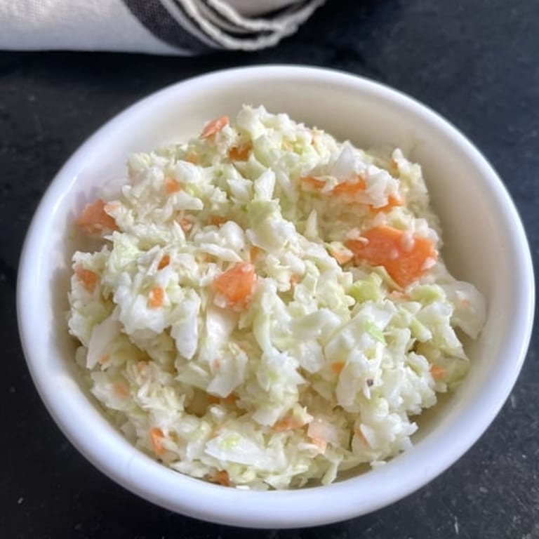 Savor Our Fresh Coleslaw