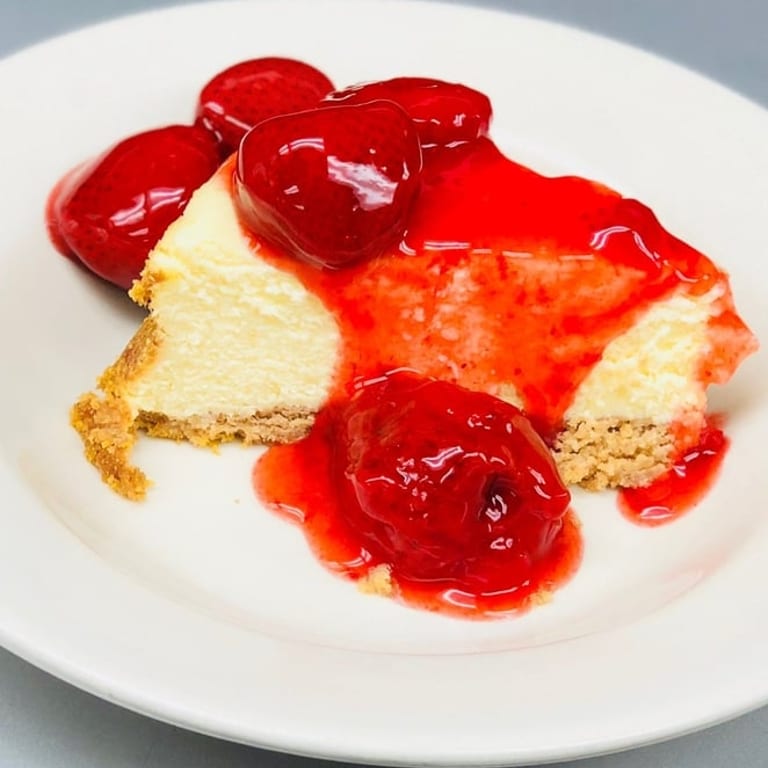 Indulge in our cheesecake
