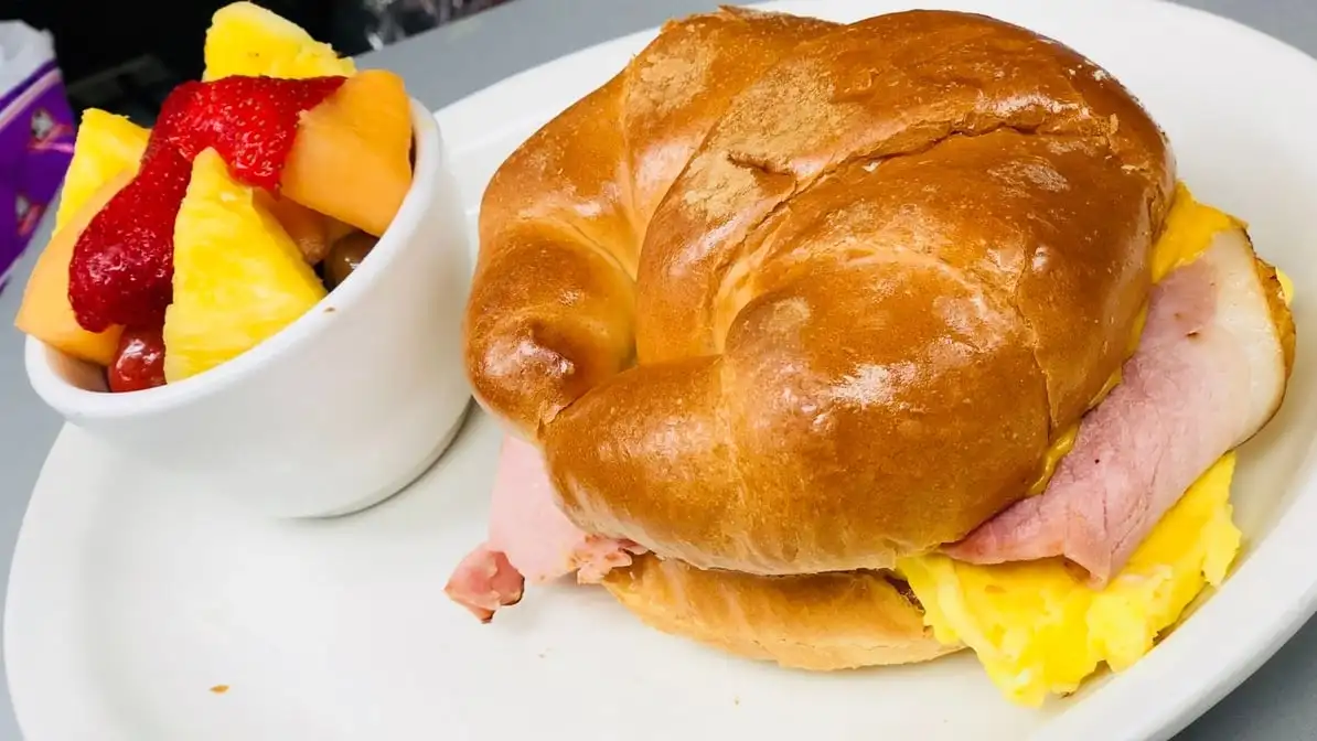 Breakfast Croissant.