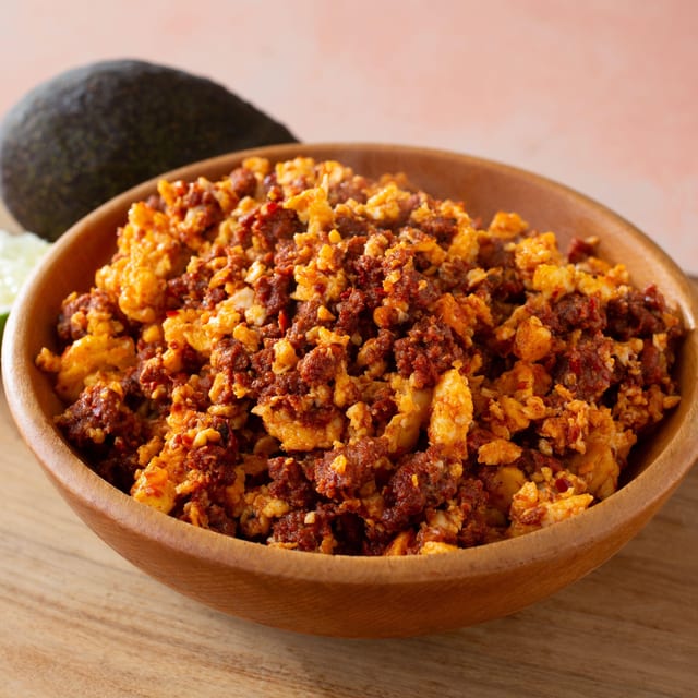 New! Chorizo & eggs.