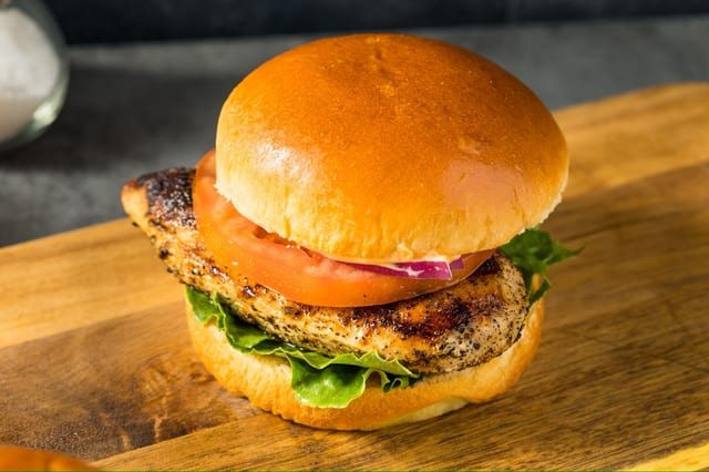 Grilled Chicken Breast sandwich.