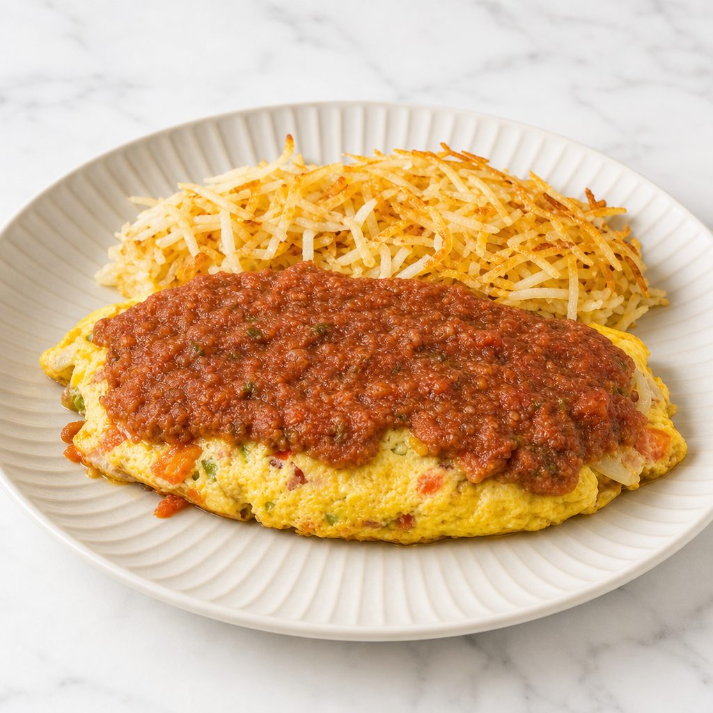 Mexican Omelet.