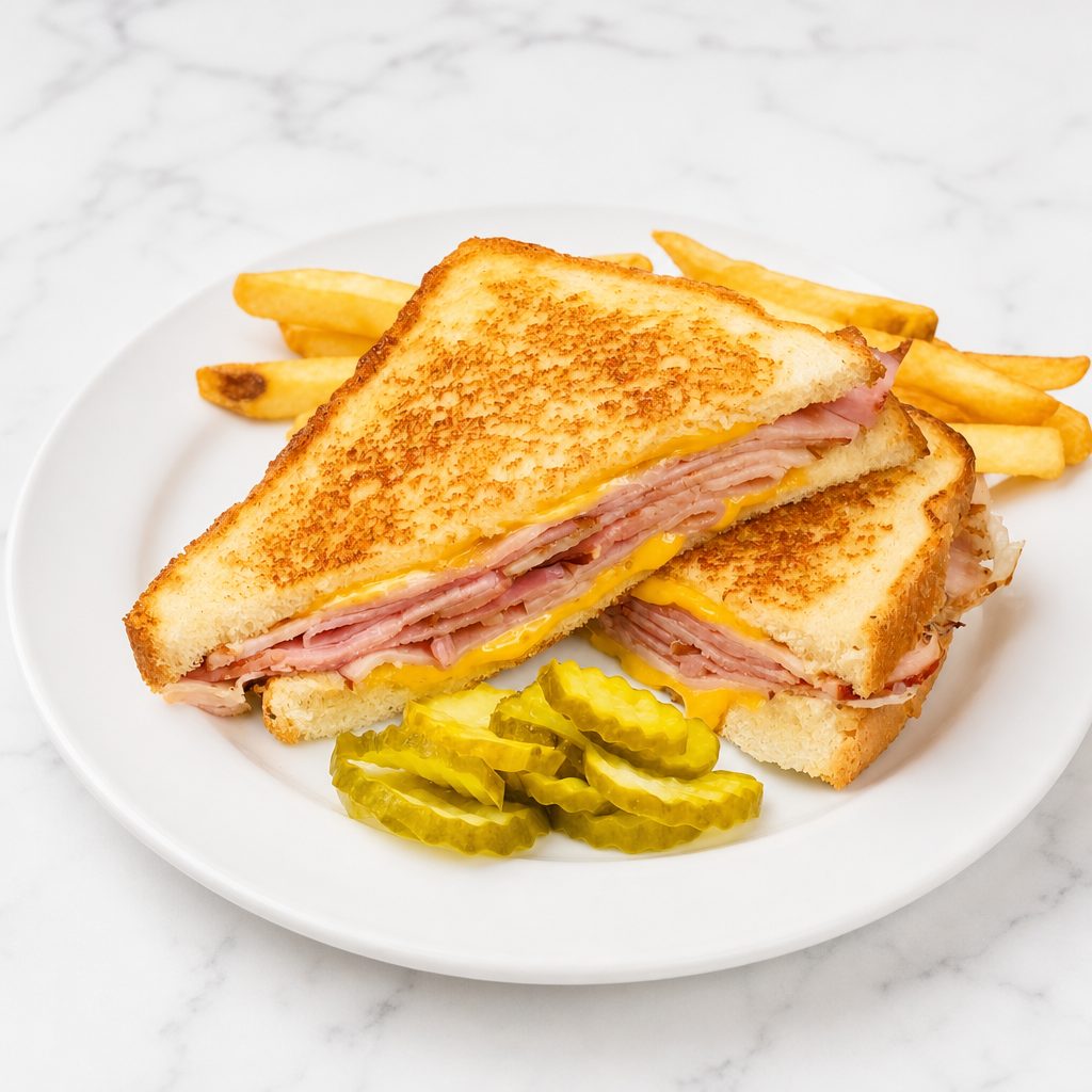 Grilled Ham & Cheese Melt.