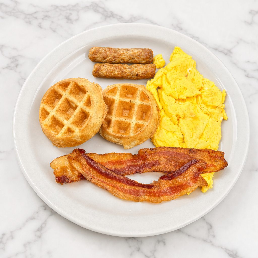 Waffle Platter.