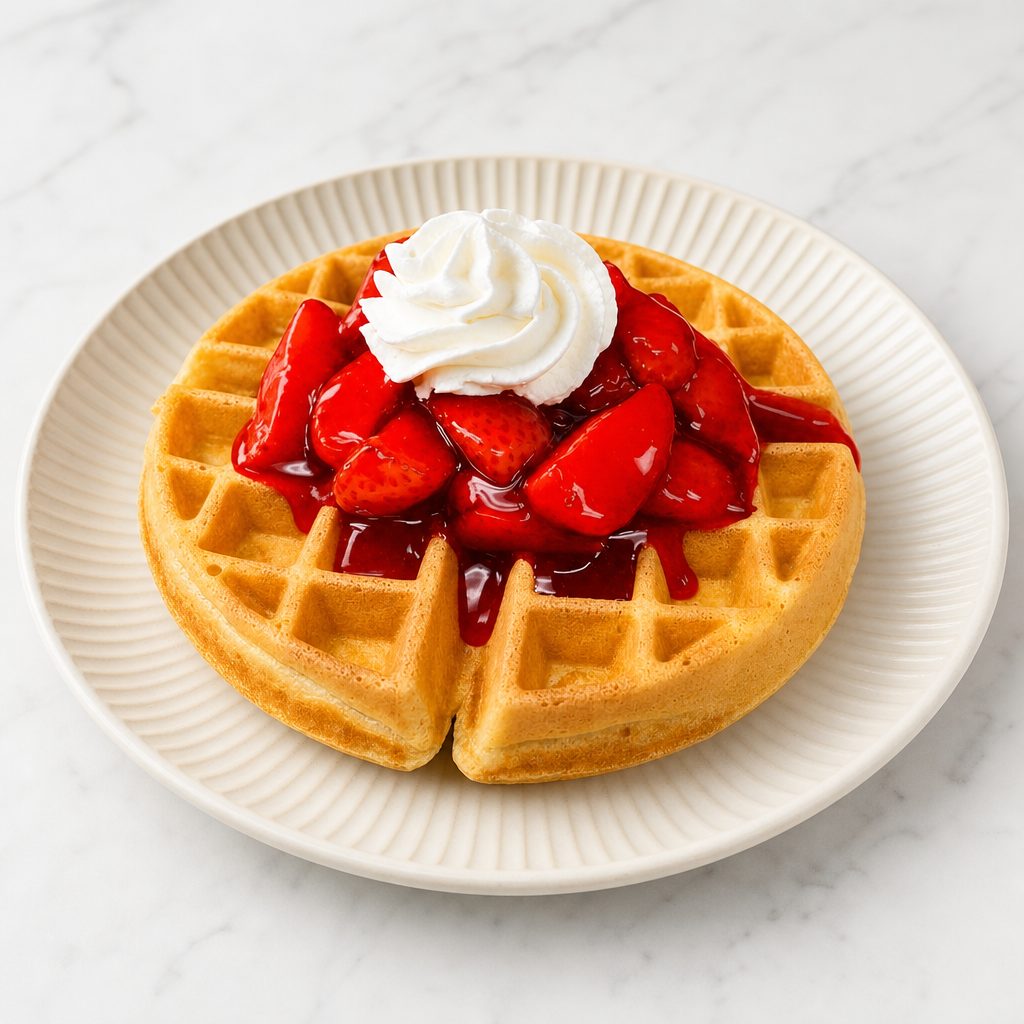 Malted Belgian Waffle.