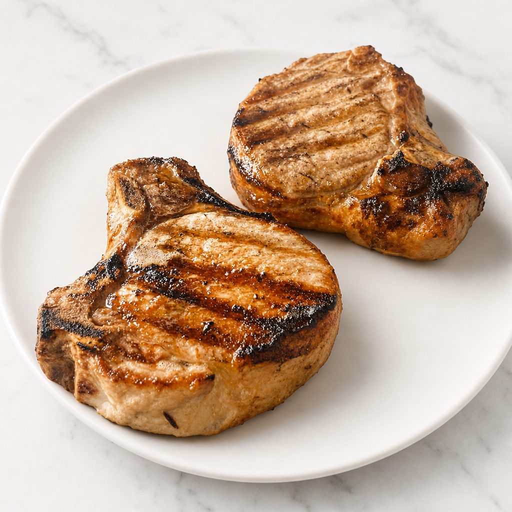 Grilled Pork Chops.
