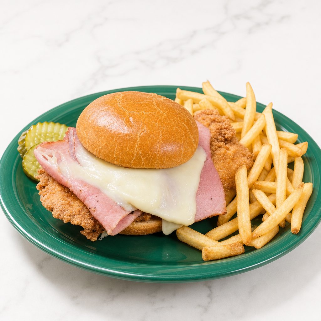 Chicken Cordon Bleu.