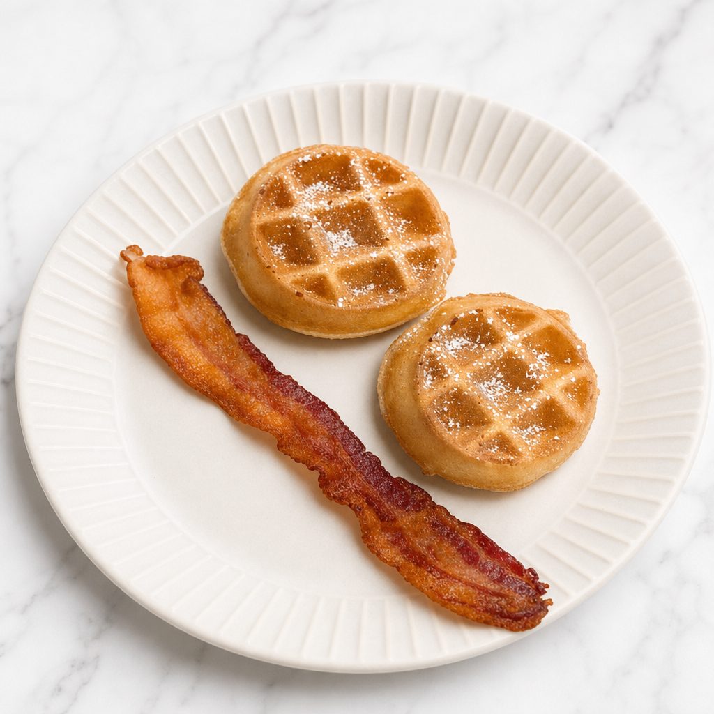 Kids Mini Waffles.
