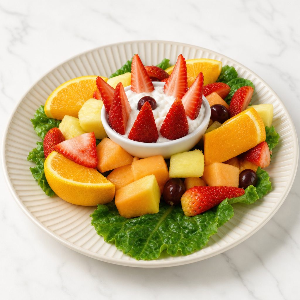 California Fruit Plate.