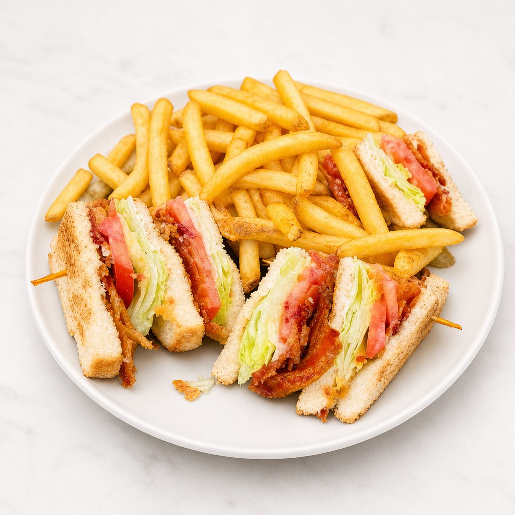 Bacon, Lettuce & Tomato Club.