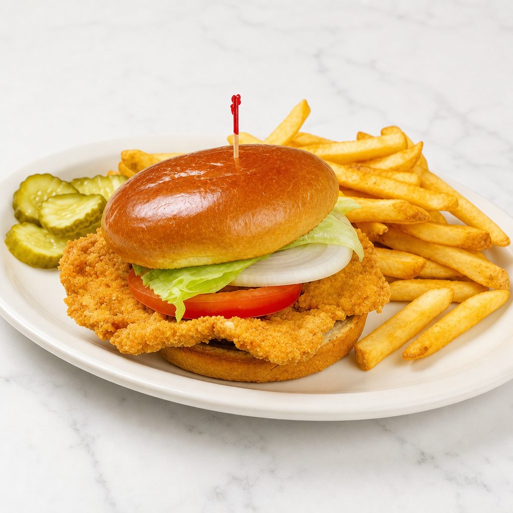 Hand-Breaded Pork Tenderloin.