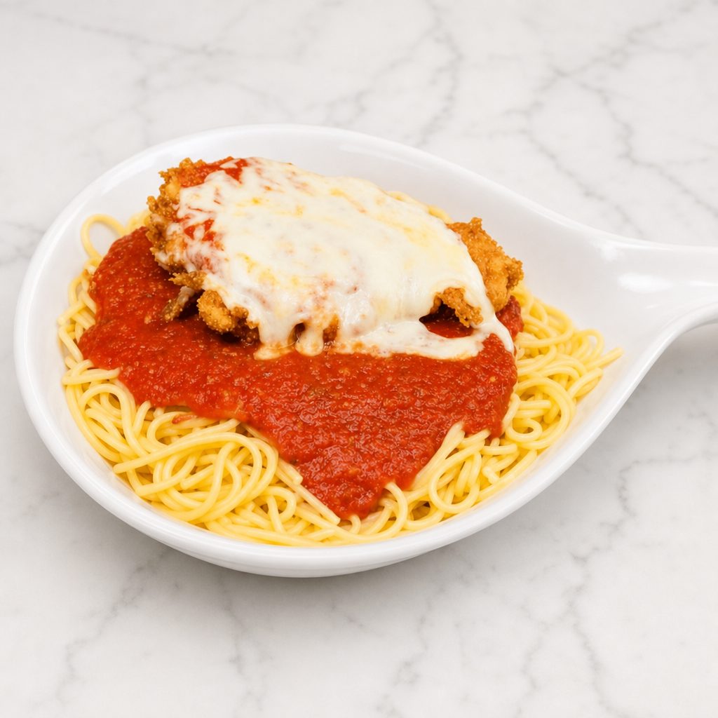 Chicken Parmigiana.