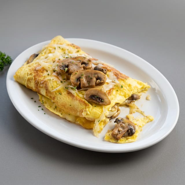 Mushroom Omelet.