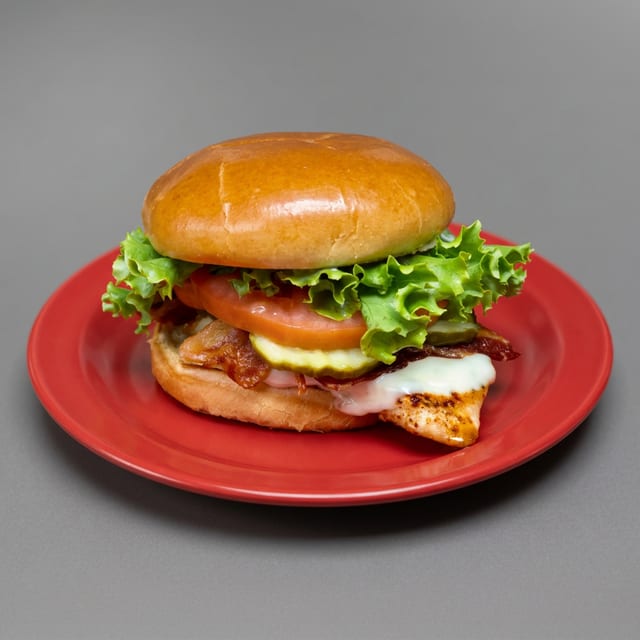 Grilled Cajun Chicken Sandwich.