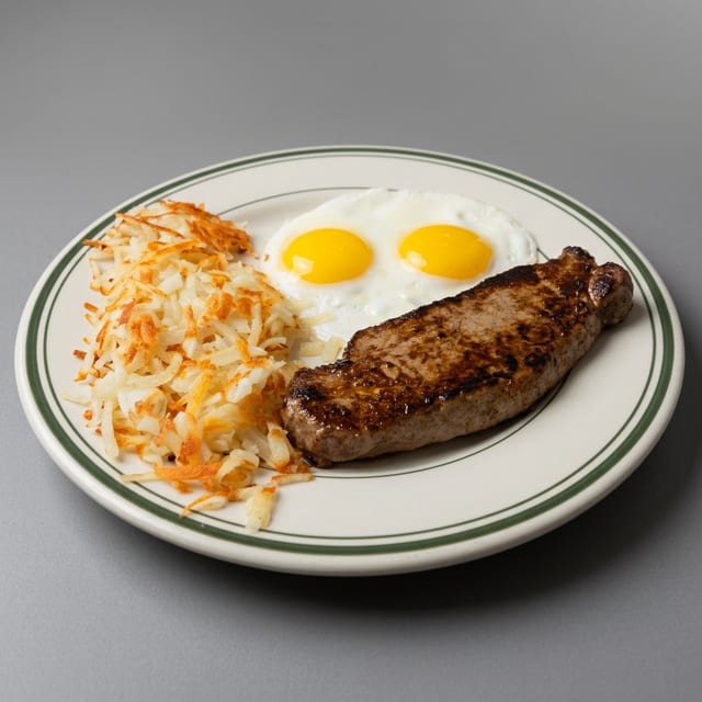 Top Sirloin Strip Steak.