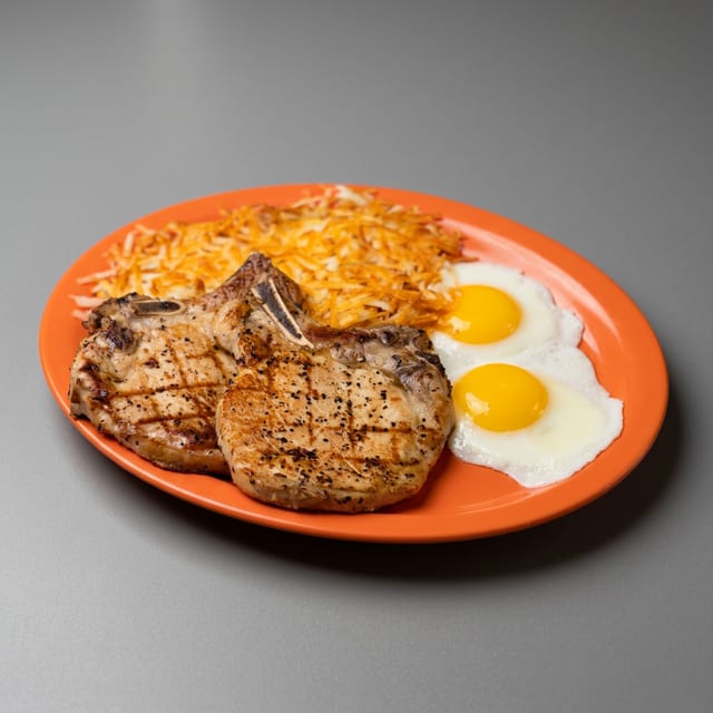 Two Pork Chops.