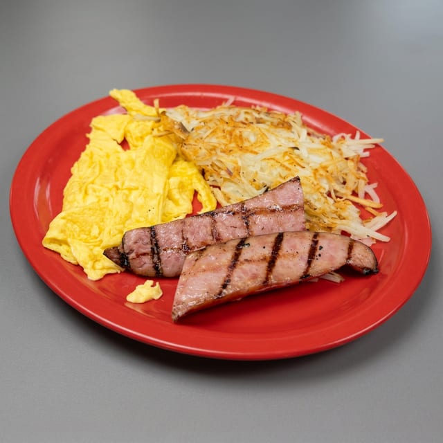 Smoked Sausage & Eggs.