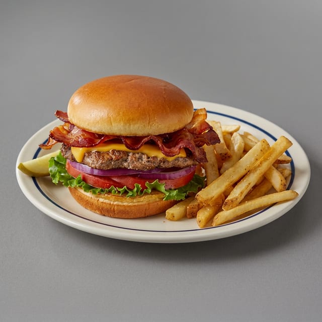 Bacon Cheeseburger.