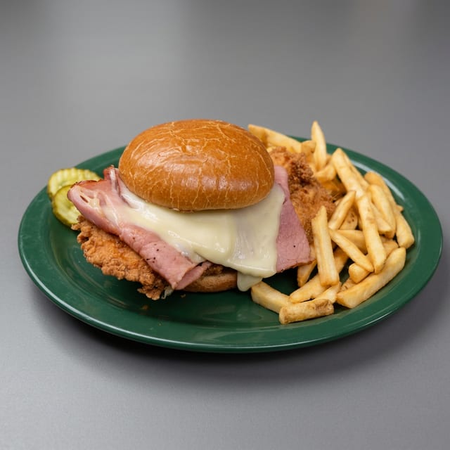 Chicken Cordon Bleu.