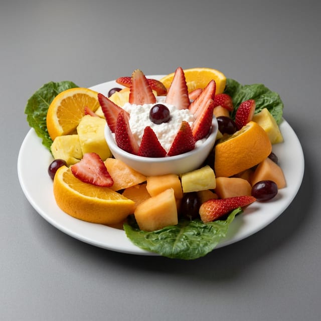 California Fruit Plate.