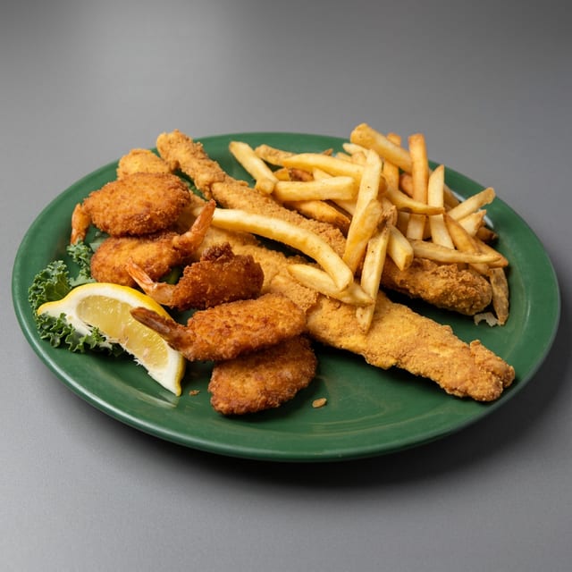 Fish & Shrimp Combo.