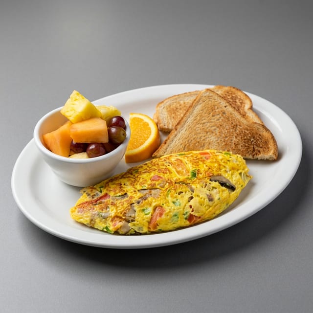 Vegetarian Omelet.