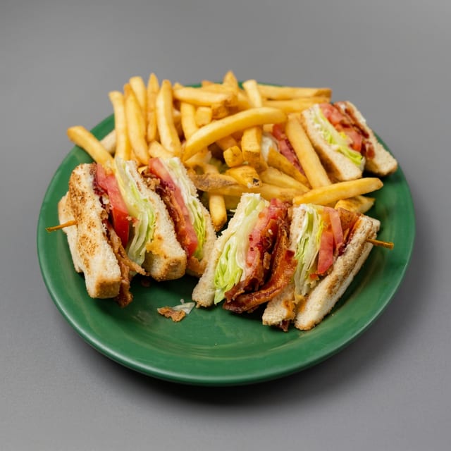 Bacon, Lettuce & Tomato Club.