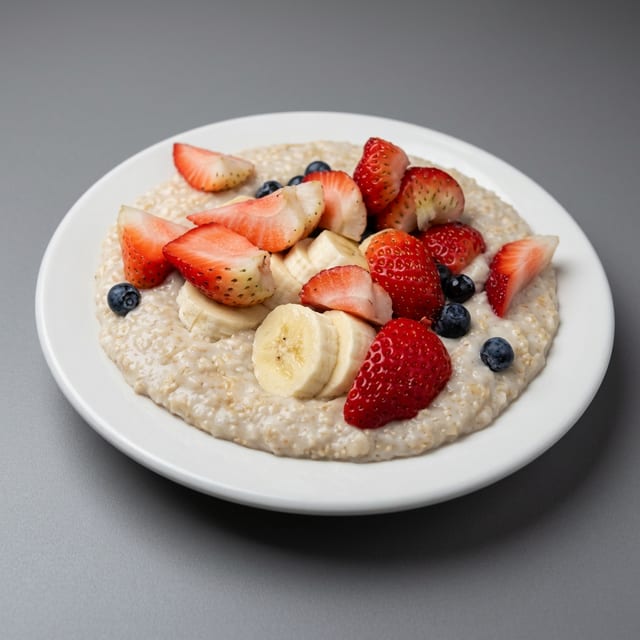 Oatmeal & Fruit.