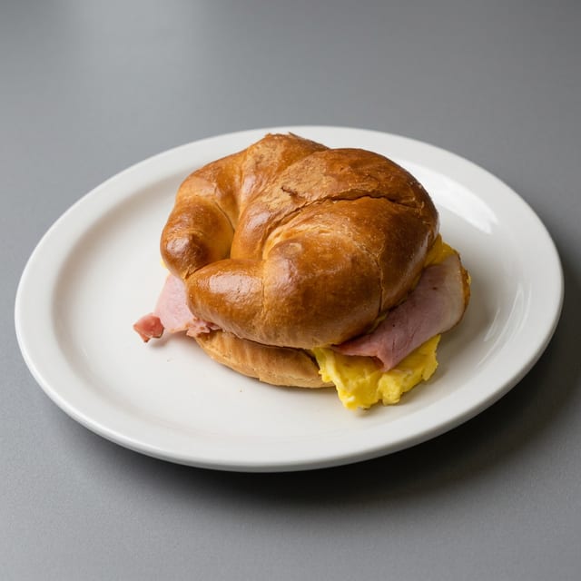 Breakfast Croissant.