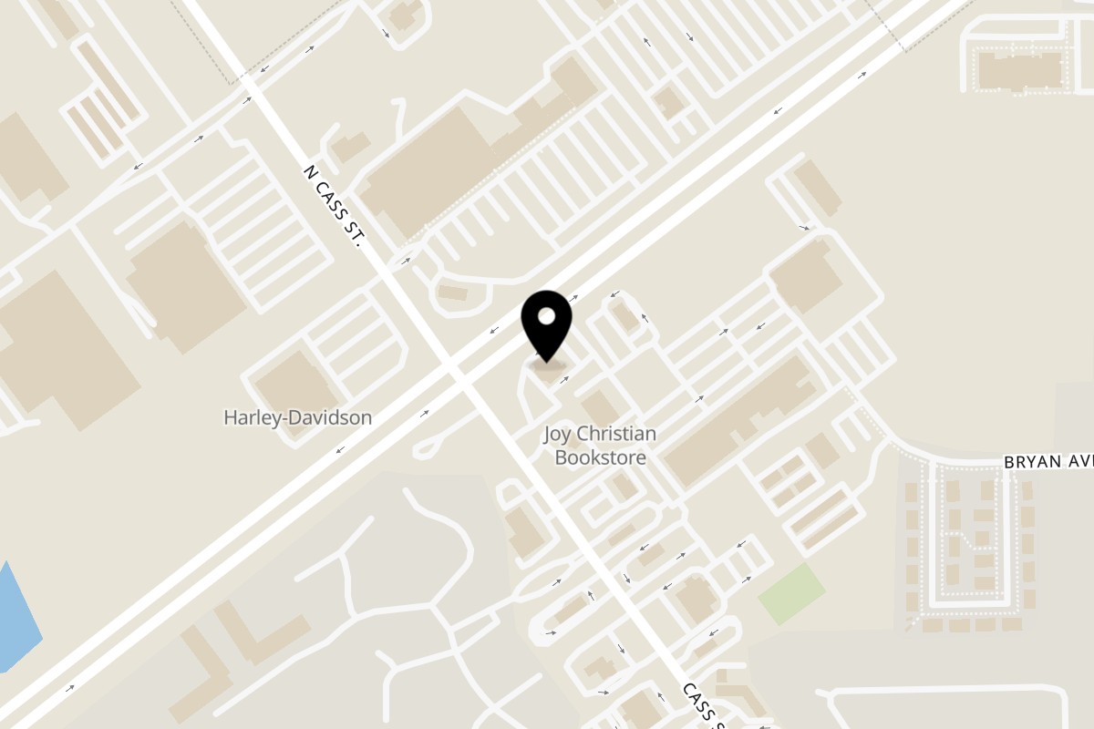 Map showing the location of The Fried Egg on 1319 Cass St in Wabash